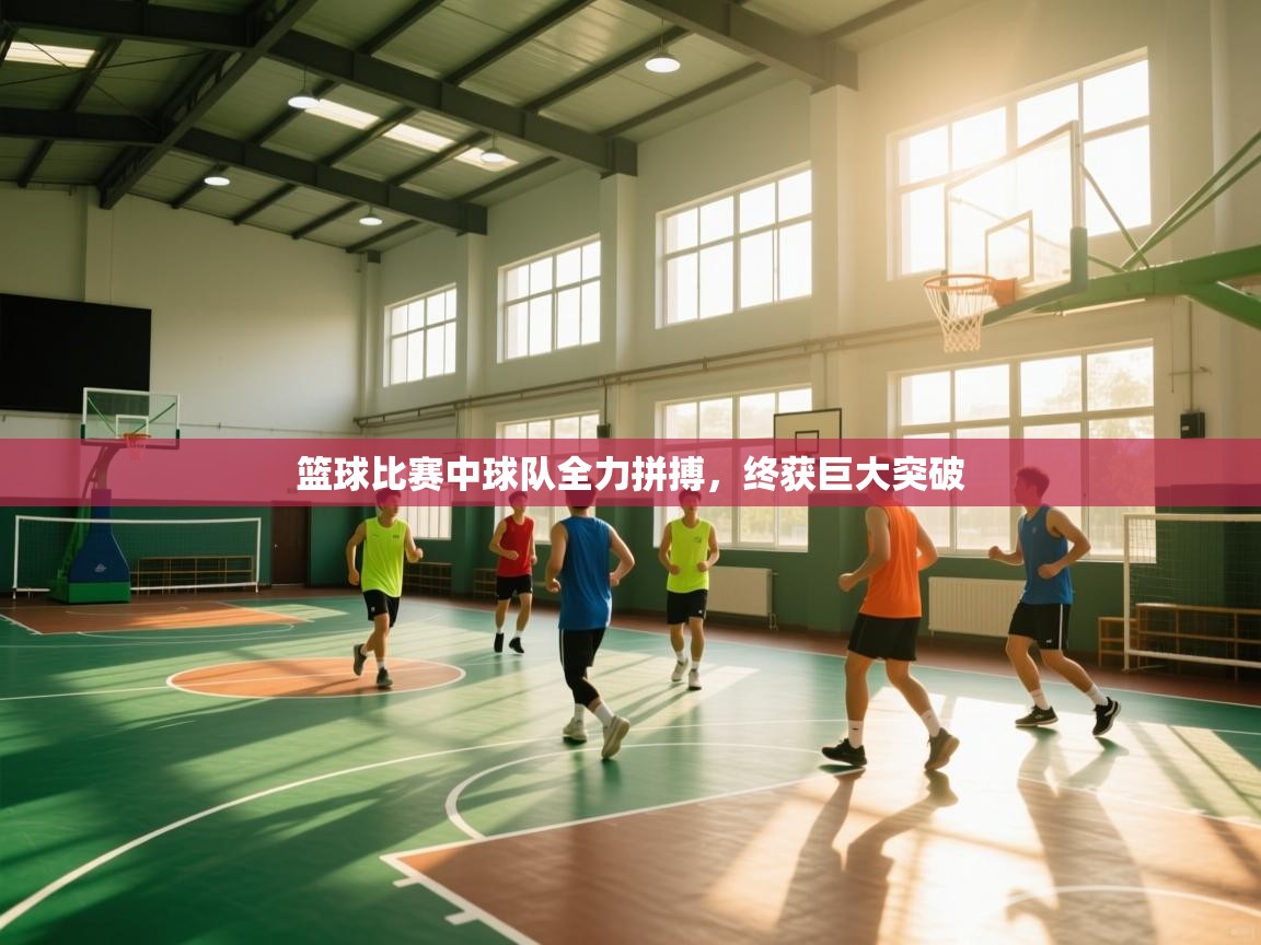 篮球比赛中球队全力拼搏，终获巨大突破  第1张