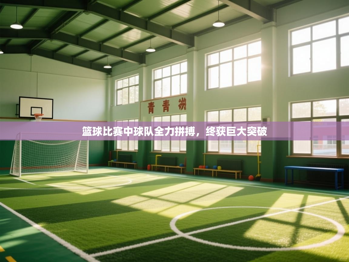 篮球比赛中球队全力拼搏，终获巨大突破  第2张