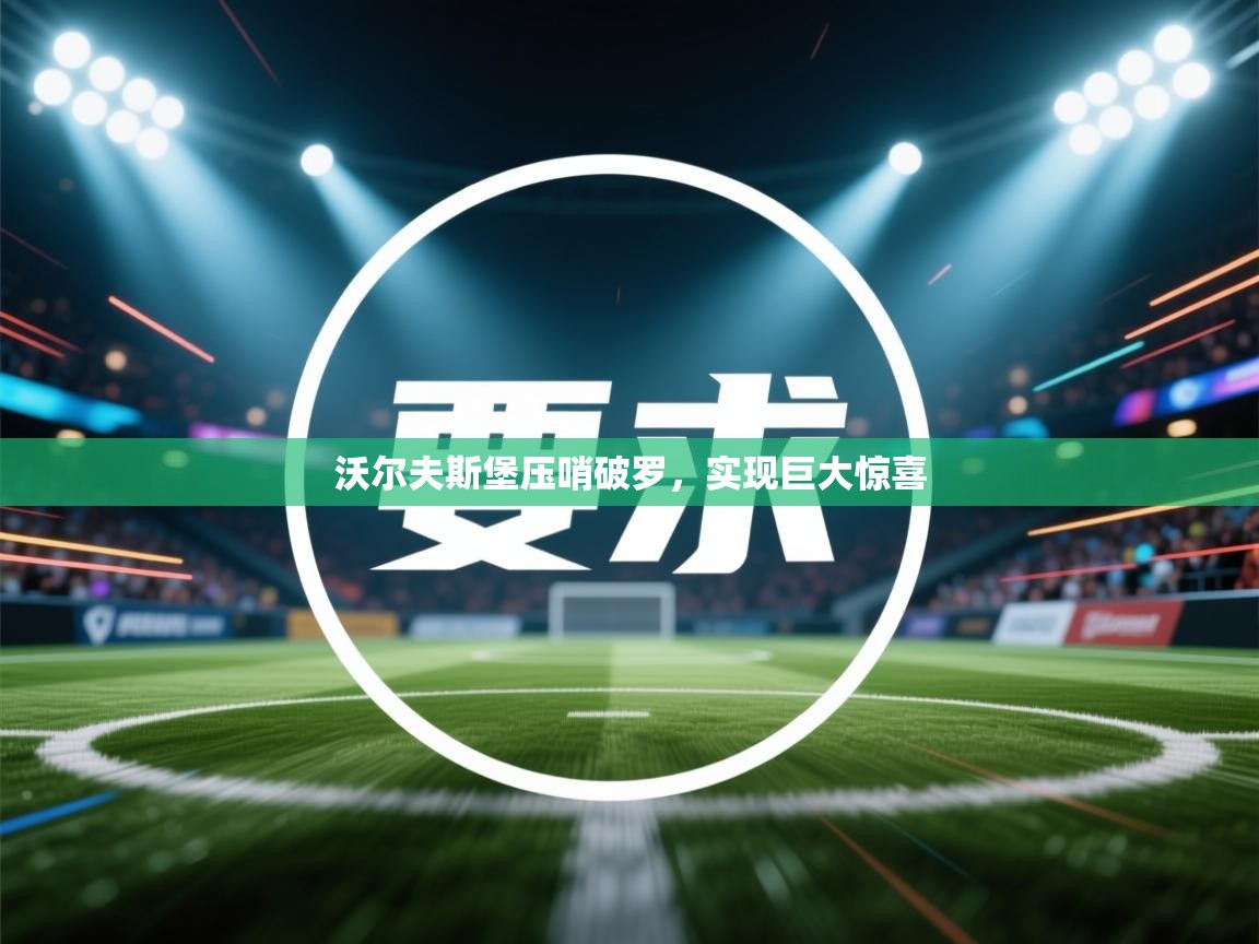 沃尔夫斯堡压哨破罗，实现巨大惊喜  第2张