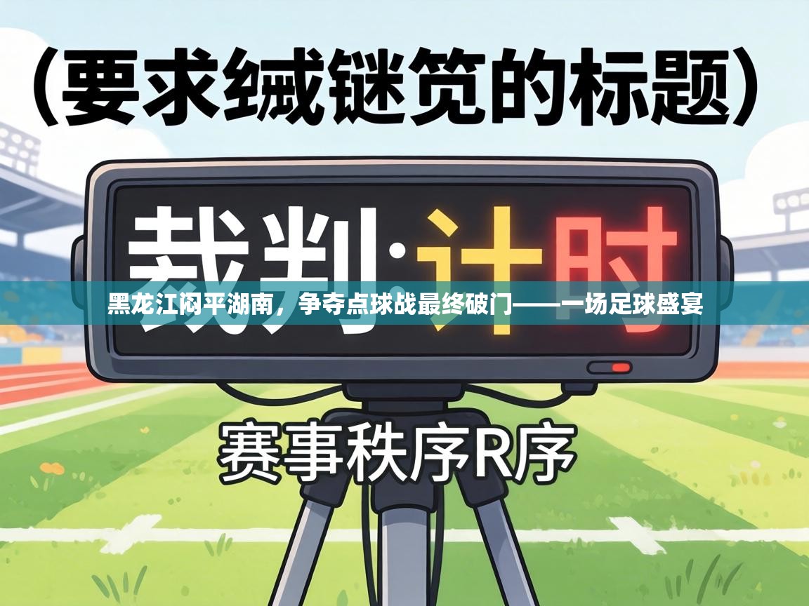 黑龙江闷平湖南，争夺点球战最终破门——一场足球盛宴  第2张